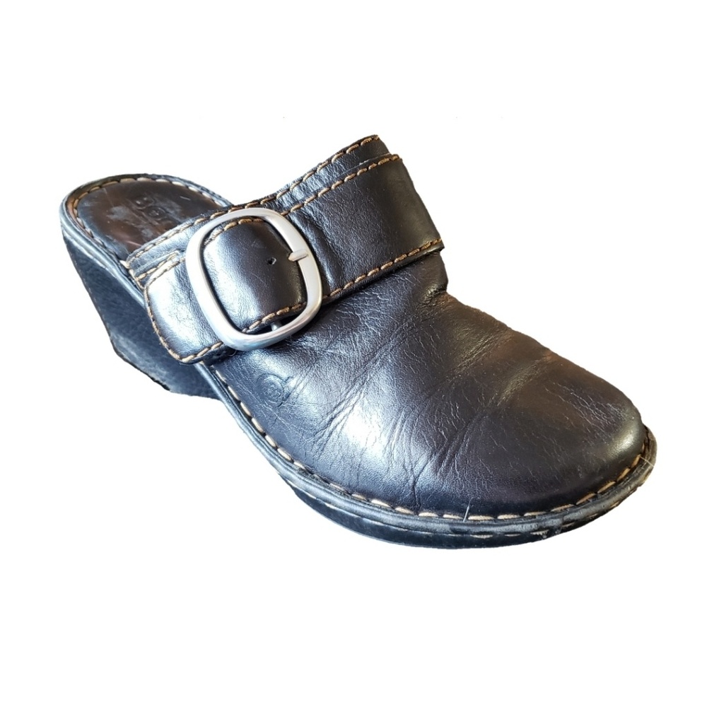 Born Leather Clogs